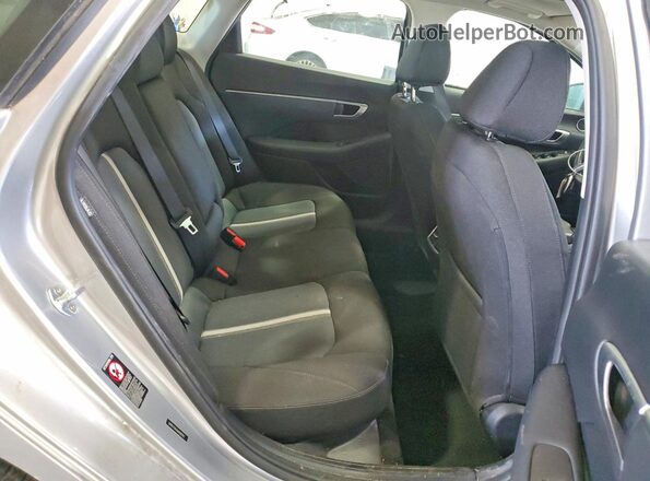 5NPEF4JAXMH082962 2021 HYUNDAI SONATA Серебряный Вид задних сидений