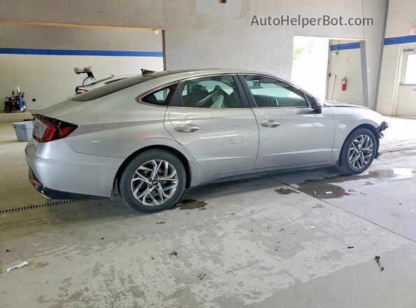 5NPEF4JAXMH082962 2021 HYUNDAI SONATA Серебряный Задняя правая четверть