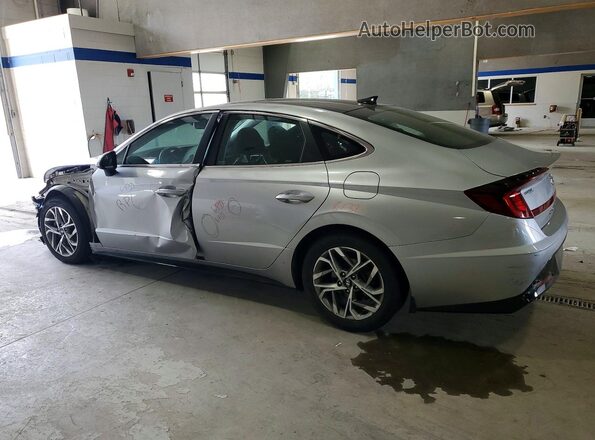 5NPEF4JAXMH082962 2021 HYUNDAI SONATA Серебряный Задняя левая четверть
