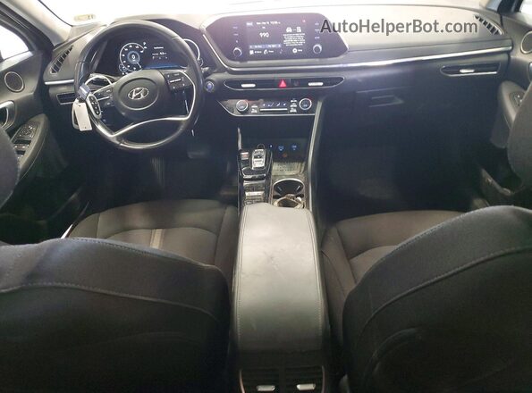 5NPEF4JAXMH082962 2021 HYUNDAI SONATA Серебряный Вид панели приборов