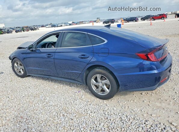 5NPEG4JA0MH086080 2021 HYUNDAI SONATA Blue Задня ліва чверть