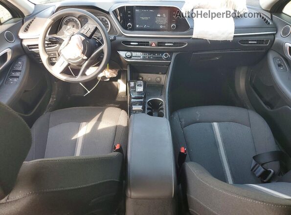 5NPEG4JA0MH086080 2021 HYUNDAI SONATA Blue Вид панелі приладів