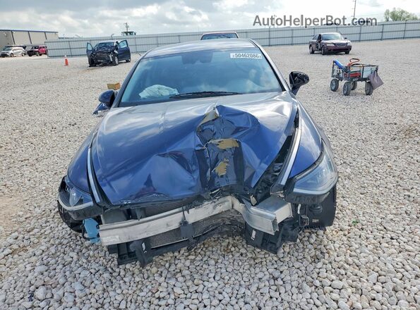 5NPEG4JA0MH086080 2021 HYUNDAI SONATA Blue Вид спереду