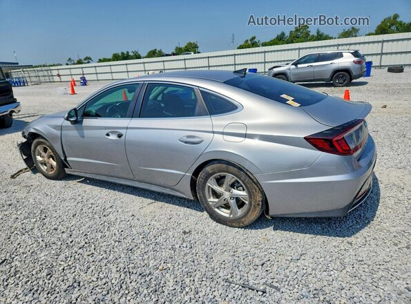 5NPEG4JA0MH095586 2021 HYUNDAI SONATA Silver უკანა მარცხენა