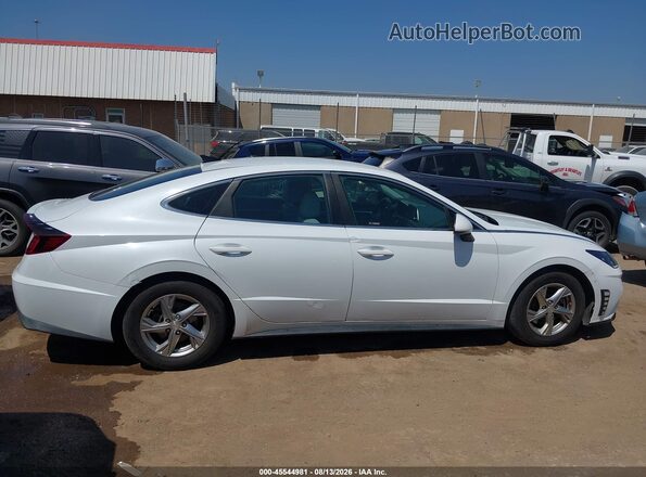 5NPEG4JA1LH058545 2020 HYUNDAI SONATA Белый Вид щитка приборов