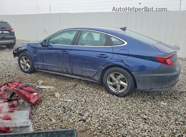 5NPEG4JA1MH126506 2021 HYUNDAI SONATA Blue Задня ліва чверть