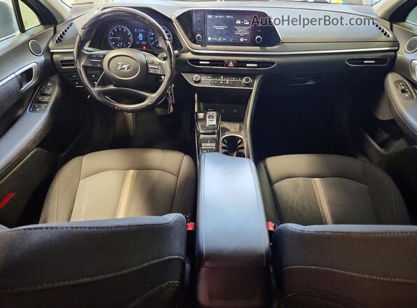 5NPEG4JA2LH020452 2020 HYUNDAI SONATA Gray Dashboard view