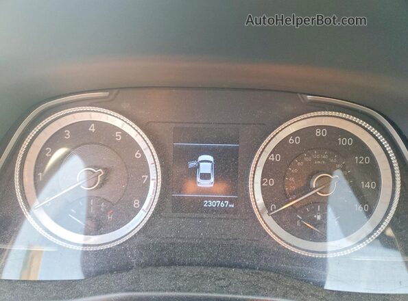 5NPEG4JA2MH109441 2021 HYUNDAI SONATA Charcoal Widok zestawu wskaźników