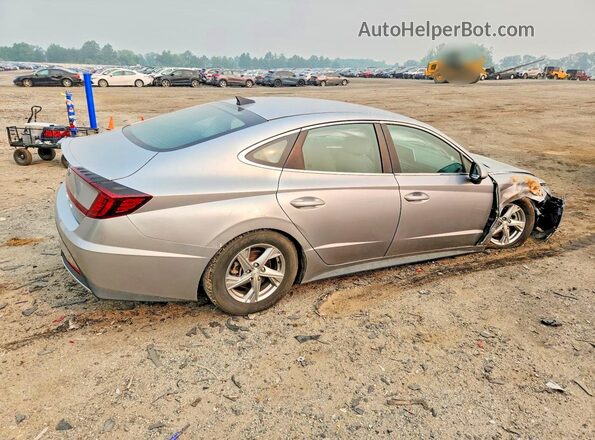 5NPEG4JA2MH124554 2021 HYUNDAI SONATA Silver Հետևի աջ