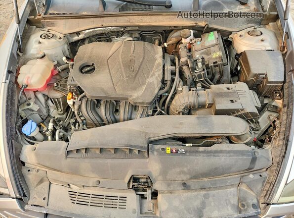 5NPEG4JA2MH124554 2021 HYUNDAI SONATA Silver Սալոնի հետևի տեսք