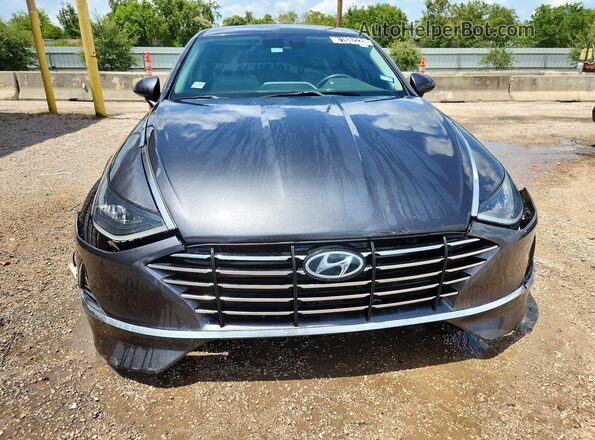 5NPEG4JA2MH128362 2021 HYUNDAI SONATA Gray Widok z przodu