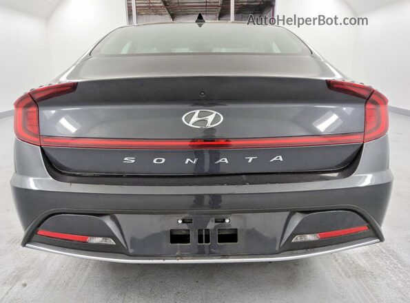 5NPEG4JA3LH000808 2020 HYUNDAI SONATA Серый Вид сзади