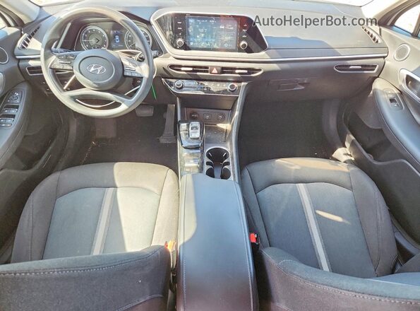 5NPEG4JA3LH059065 2020 HYUNDAI SONATA Белый Вид панели приборов