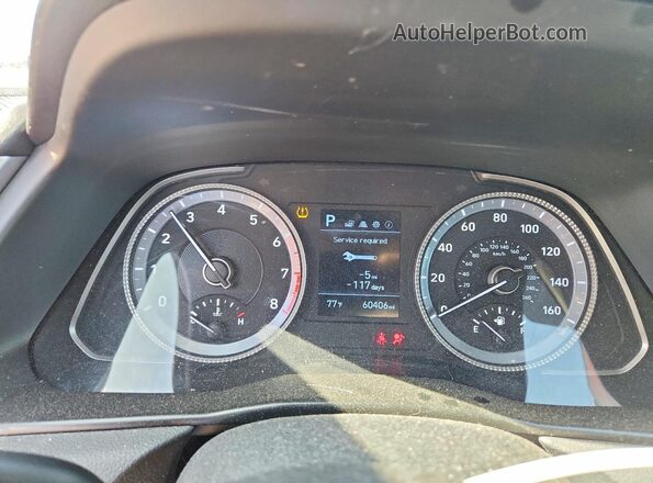 5NPEG4JA3LH059065 2020 HYUNDAI SONATA Белый Вид щитка приборов