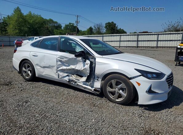 5NPEG4JA3MH079916 2021 HYUNDAI SONATA White წინა მარჯვენა