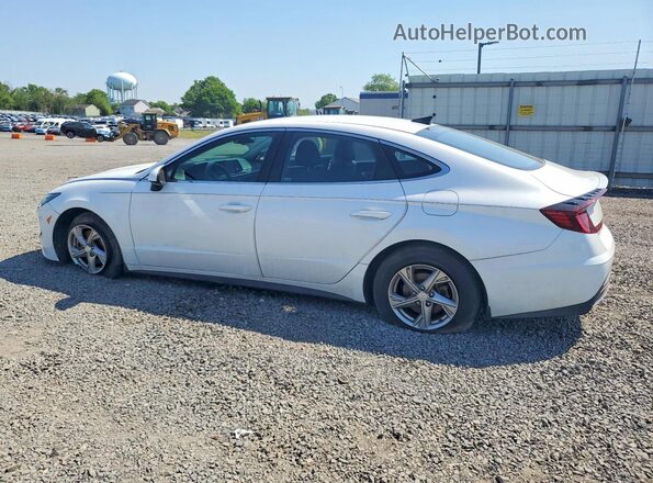 5NPEG4JA3MH079916 2021 HYUNDAI SONATA White უკანა მარცხენა