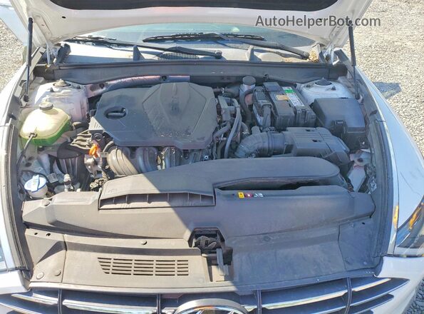 5NPEG4JA3MH079916 2021 HYUNDAI SONATA White უკანა სალონის ხედი