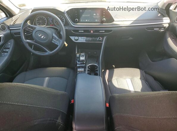 5NPEG4JA3MH079916 2021 HYUNDAI SONATA White წინა პანელის ხედი