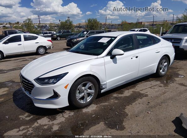 5NPEG4JA3MH080709 2021 HYUNDAI SONATA White Przód lewy