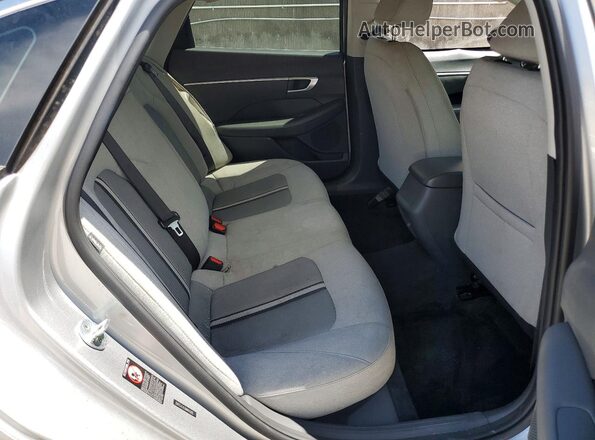 5NPEG4JA3MH093685 2021 HYUNDAI SONATA Silver Вид задніх сидінь