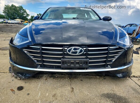 5NPEG4JA4MH104564 2021 HYUNDAI SONATA Black Դիմացի տեսք