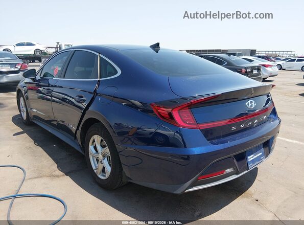 5NPEG4JA4MH116407 2021 HYUNDAI SONATA Blue Tył lewy