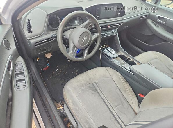 5NPEG4JA4NH133984 2022 HYUNDAI SONATA Белый Вид панели приборов