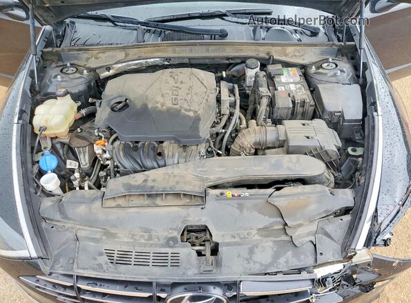 5NPEG4JA6MH114870 2021 HYUNDAI SONATA Black Rear interior view