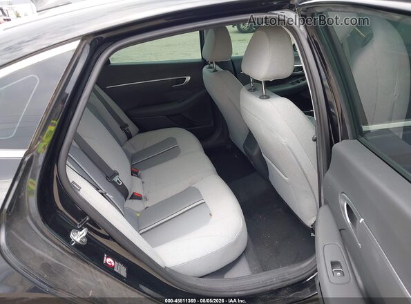 5NPEG4JA6MH130664 2021 HYUNDAI SONATA Black Вид наклейки з VIN-кодом