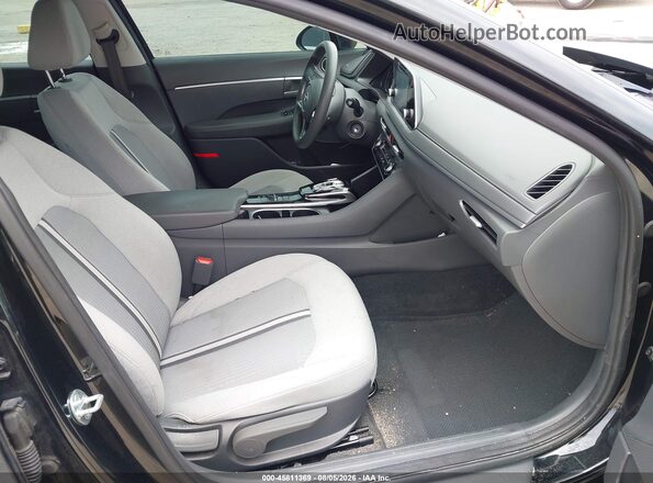 5NPEG4JA6MH130664 2021 HYUNDAI SONATA Black Вид салону спереду
