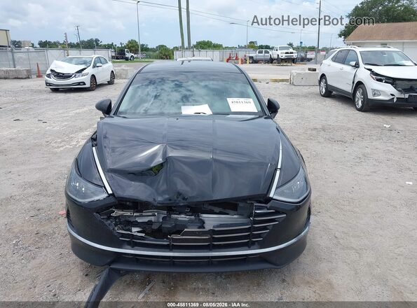 5NPEG4JA6MH130664 2021 HYUNDAI SONATA Black Вид щитка приладів