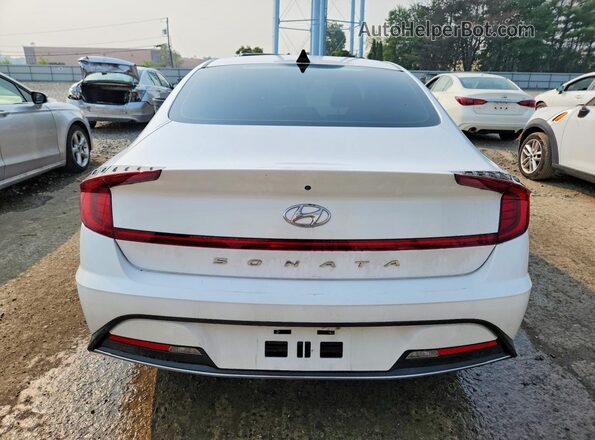 5NPEG4JA8LH030516 2020 HYUNDAI SONATA White Rear view