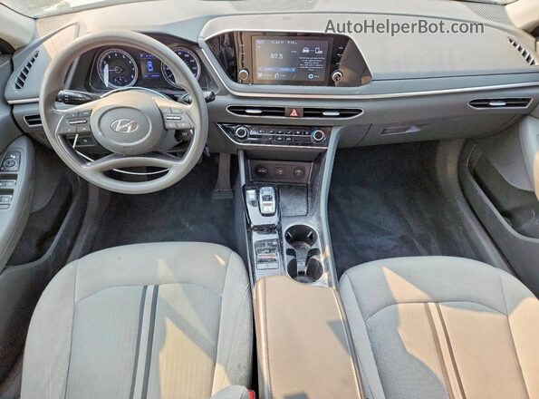 5NPEG4JA8LH030516 2020 HYUNDAI SONATA White Dashboard view
