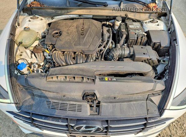 5NPEG4JA8LH030516 2020 HYUNDAI SONATA White Rear interior view