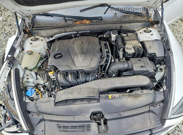 5NPEG4JA8LH046151 2020 HYUNDAI SONATA Белый Вид задней части салона
