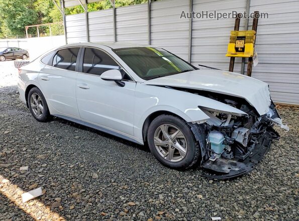 5NPEG4JA8MH062562 2021 HYUNDAI SONATA White Przód prawy