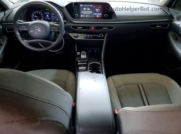 5NPEG4JA8MH062562 2021 HYUNDAI SONATA White Widok deski rozdzielczej
