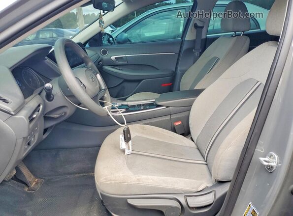 5NPEG4JA8MH114854 2021 HYUNDAI SONATA Gray Սալոնի դիմացի տեսք