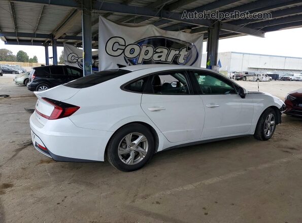 5NPEG4JA9MH062974 2021 HYUNDAI SONATA White უკანა მარჯვენა