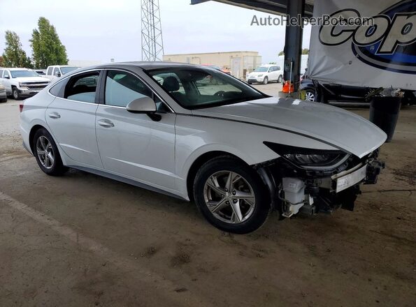 5NPEG4JA9MH062974 2021 HYUNDAI SONATA White წინა მარჯვენა