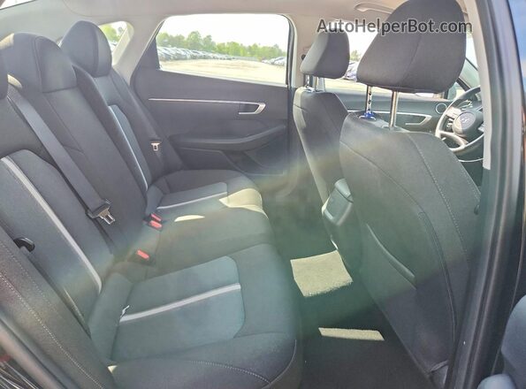 5NPEG4JAXLH053344 2020 HYUNDAI SONATA Black Widok tylnych siedzeń
