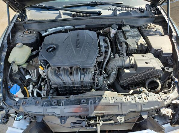 5NPEG4JAXLH053344 2020 HYUNDAI SONATA Black Widok wnętrza z tyłu