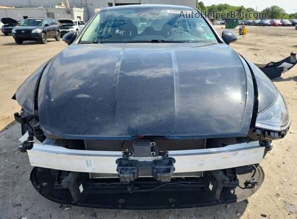 5NPEG4JAXLH053344 2020 HYUNDAI SONATA Black Widok z przodu