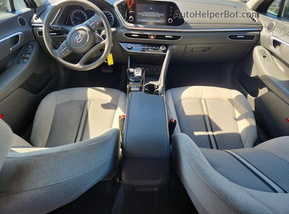 5NPEG4JAXLH060312 2020 HYUNDAI SONATA Gray Widok deski rozdzielczej