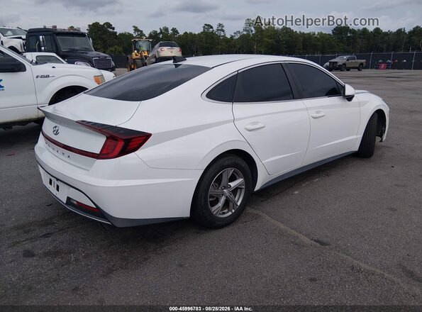 5NPEG4JAXMH066600 2021 HYUNDAI SONATA White Задня права чверть
