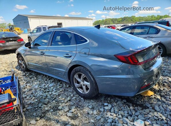 5NPEG4JAXMH073059 2021 HYUNDAI SONATA Silver Задня ліва чверть