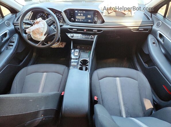 5NPEG4JAXMH073059 2021 HYUNDAI SONATA Silver Вид панелі приладів