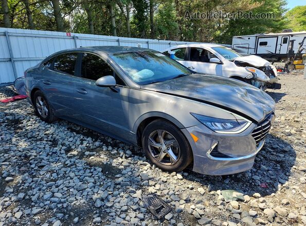 5NPEG4JAXMH073059 2021 HYUNDAI SONATA Silver Передня права чверть