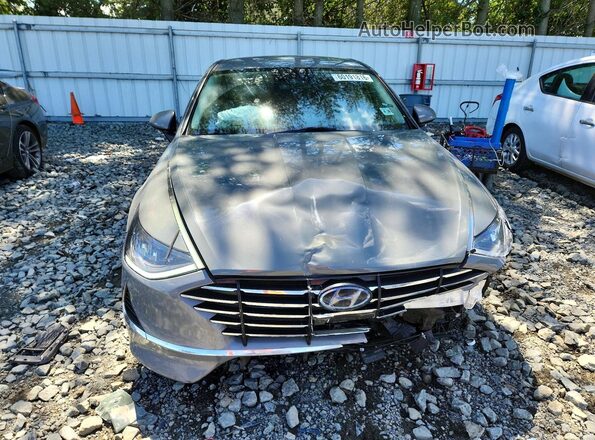 5NPEG4JAXMH073059 2021 HYUNDAI SONATA Silver Вид спереду