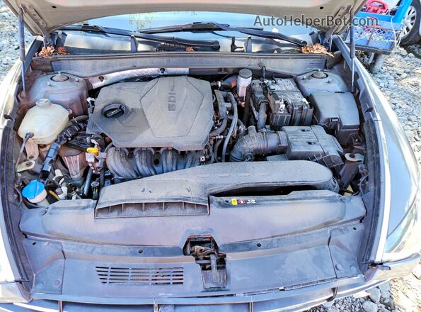 5NPEG4JAXMH073059 2021 HYUNDAI SONATA Silver Вид задньої частини салону